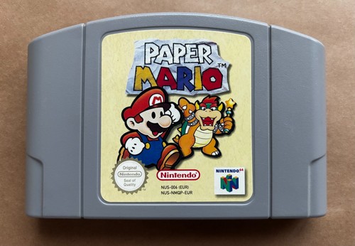 Paper mario nintendo n64 - paper, 64