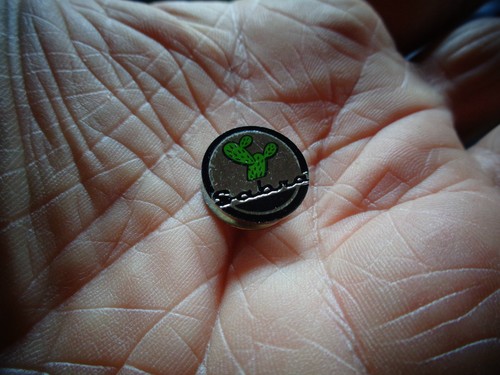 Vintage car buttonhole patch - vintage,