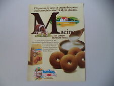 advertising Pubblicità 1984 MACINE MULINO BIANCO