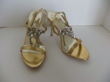 Pleaser Luxe Jewel sandalo oro