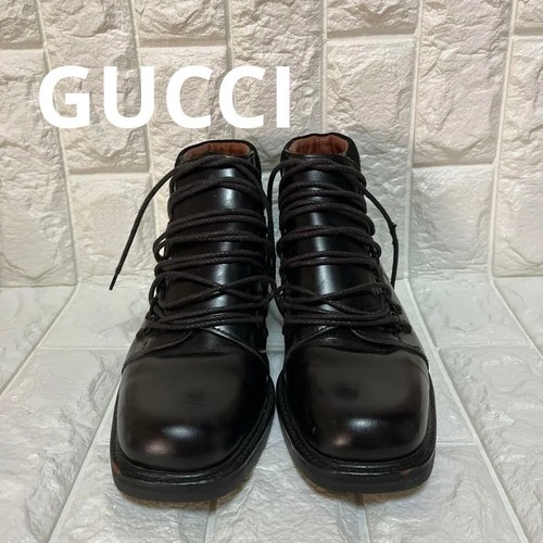 Scarpe stivali stringati - , gucci