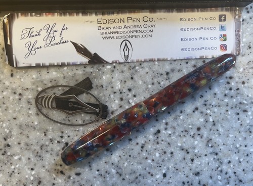 Penna stilografica edison - penna,