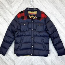 Piumino Penfield Rockford uomo taglia grande blu navy bufalo a quadri