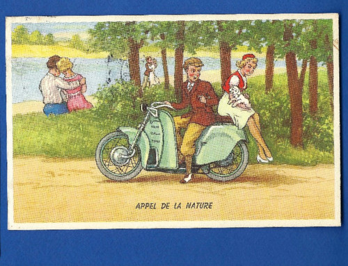 Scooter fumetto vespa