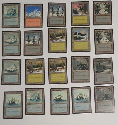 Mtg lotto terre base - mtg,