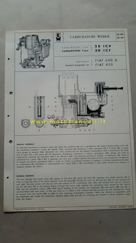 Weber carburatori icp - weber, 28