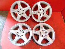 1 cerchio in lega 16 pollici 7,0" 5x112 37ET argento lucido Mercedes-Benz W203 Rim Wheel