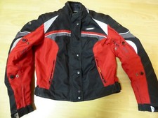Motorradjacke v. Probiker mit AirVent Damen mit Gr. 40, inkl. CE-Protektoren