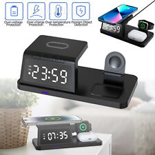 Stazione di ricarica rapida wireless 4 in 1 dock per Apple Watch iPhone X 11-16 Pro Max