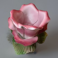 Vaso porta fiori rosa ceramica
