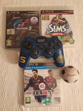 🎮Videogiochi Playstation 3 PS3 Con Joypad- Fifa14- The Sims 3 - Gran Turismo 5 