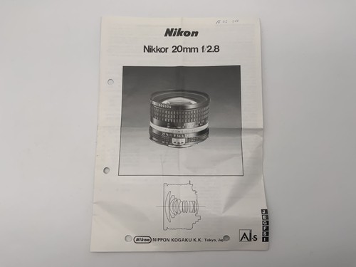 Nikon nikkor 20mm 8 - nikkor, f/2.8
