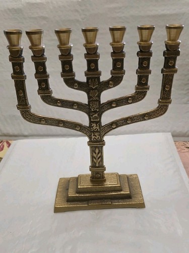 Candelabro vintage ottone - candelabro, in