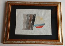 Eugenio Carmi. Acquerello