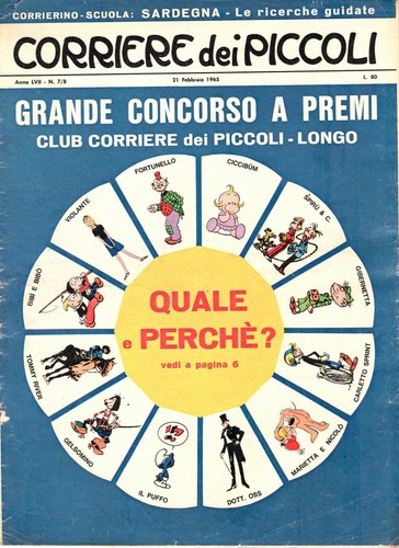 Comic corriere dei petiti - corriere,