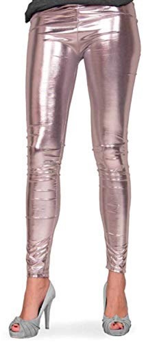 Leggings argento - l-xl),