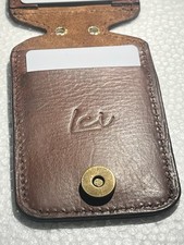 Portabadge da Collo in Pelle