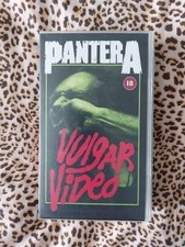 Vintage 1990s VHS Tape Pantera