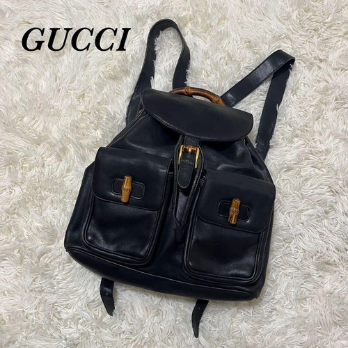 Zaino gucci bamboo turn - zaino, lock