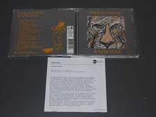 PAOLO CONTE - RAZMATAZ / ALBUM-CD 2000 & PROMO-SHEET