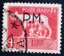 POSTE ITALIANE - FRANCOBOLLO- LIRE  5  - RARO