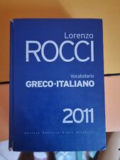 Dizionario Lorenzo Rocci Greco-Italiano