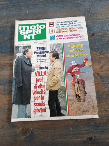 Moto sprint anno - anno, 18