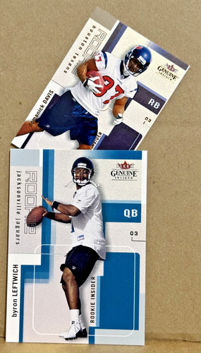 Byron leftwich 2003 fleer - byron,