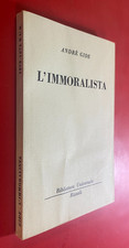 Andre' GIDE - L'IMMORALISTA Vecchia BUR 1273-1274 (1958) Libro