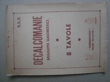 album decalcomanie soggetti