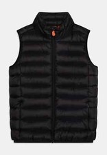 SAVE THE DUCK GIACCHETTO GILET SMANICATO BAMBINO INVERNO  10 12  ANNI SCONTO 30%