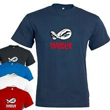 T-shirt Uomo in cotone Diabolik manica corta con stampa