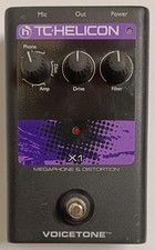 TC Helicon Voicetone X1 Megaphone & Distortion Vocal Effects Pedal