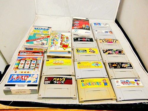Lotto giochi snes super - di, 17