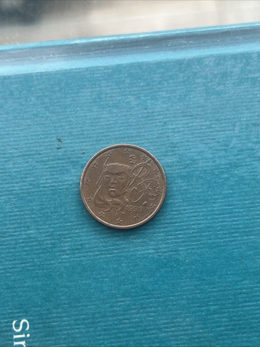 1999 french errors - 5cent,