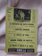 WOLMER BELTRAMI E IL CORO DI BAMBINI DI ANGELO DI MARIO - FASCICOLO 5 SPARTITI 