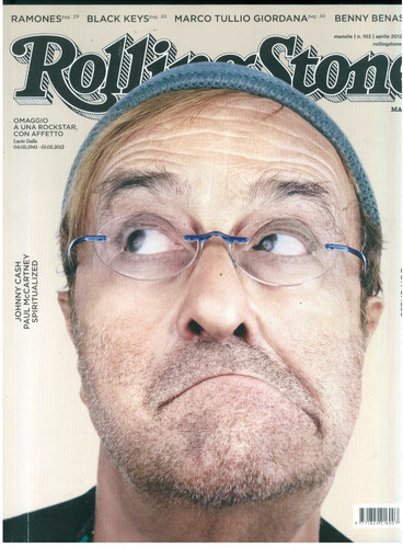 Rolling stone magazine - stone, italia