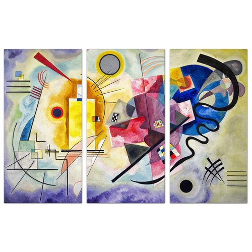 Quadro moderno pezzi stampa - pezzi,