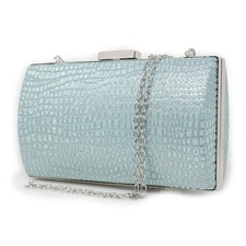 Pochette verde acqua donna