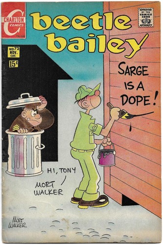 Mort walker firmato - walker,