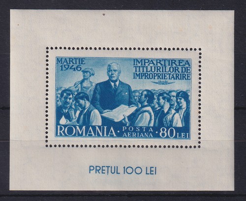 Romania 1946 riforma - , fondiaria