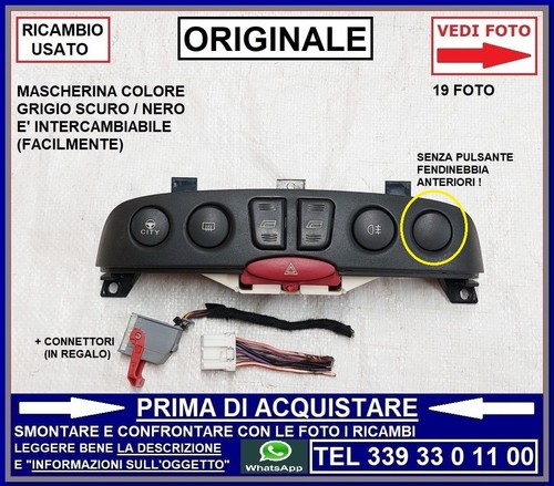 Plancia pulsantiera alzavetri - pulsantiera,