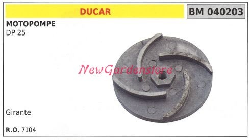 Girante pompa ducar - girante,