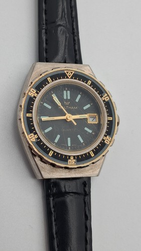 Vintage waltham quartz diver - vintage,