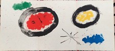 Joan Miro Litografia originale