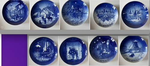 Piatti collezione natale - natale, royal
