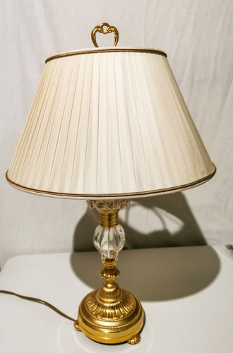 Lume ottone cristallo - lume, in