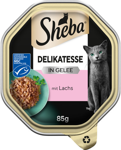 Sheba delicatezza salmone - delicatezza,