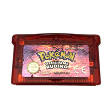 Pokemon RUBINO Game boy advance gba nintendo ORIGINALE Italiano pal ita ottimo