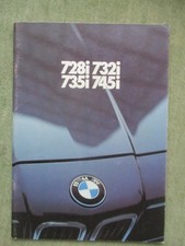 BMW 728i 732i 735i 745i